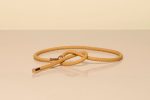 Belt in Beige Nappa Leather - Image 3