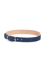 Belt in Navy Suede - Image 3