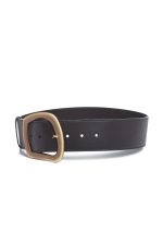 Belt in Black Leather - Image 2