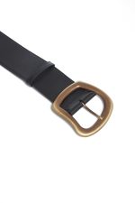 Belt in Black Leather - Image 3