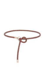 Belt in Cognac Nappa Leather