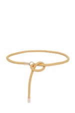 Belt in Beige Nappa Leather